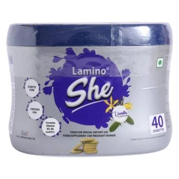 Lamino She Vanilla Flavour Diskettes - 200 g