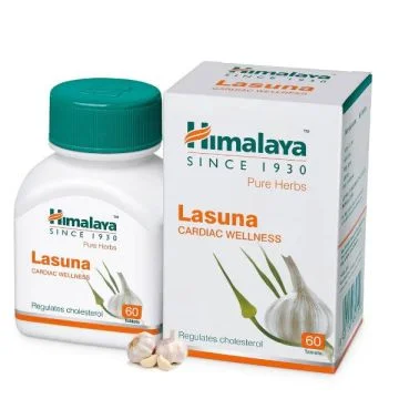 Himalaya Lasuna Tablets - Bottle of 60