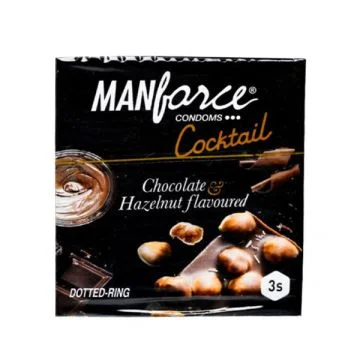 Manforce Condom (Chocolate + Hazelnut) - Pack of 3