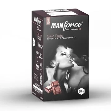 Manforce Xotic Condoms (Chocolate) - Pack of 20