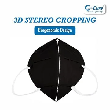 C-Cure N95 Face Mask ISO & CE Certified with Ear Loop - Pack of 50