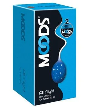 Moods Allnight Condom - Pack of 20