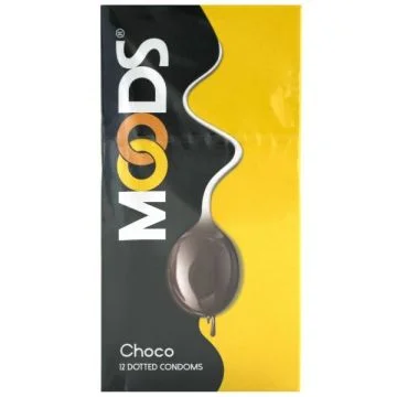 Moods Choco Dotted Condom - Pack of 12