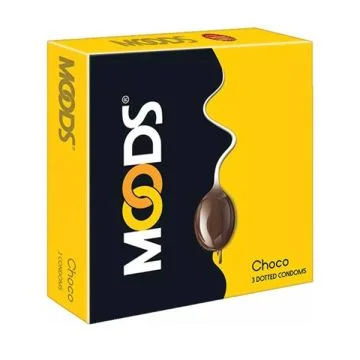 Moods Choco Condom -  Pack of 3