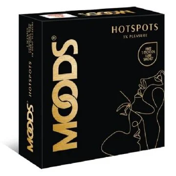 Moods Hotspots Condom - Pack of 3