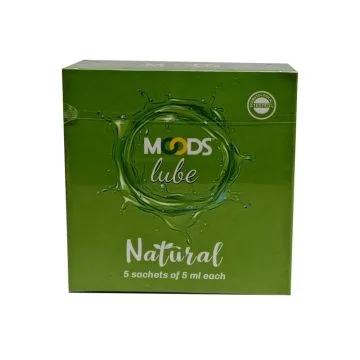 Moods Natural Lube - Pack of 5