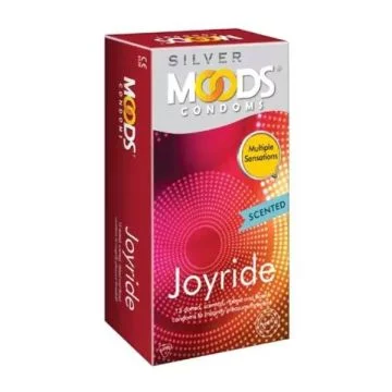 Moods Silver Joyride Condom - Pack of 12