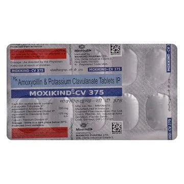 Moxikind-CV 375 Tablet - Strip of 10