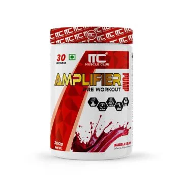 Muscle Club Amplifier Pre-workout (Bubble Gum) - 300g