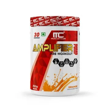 Muscle Club Amplifier Pre-workout (Orange) - 300g