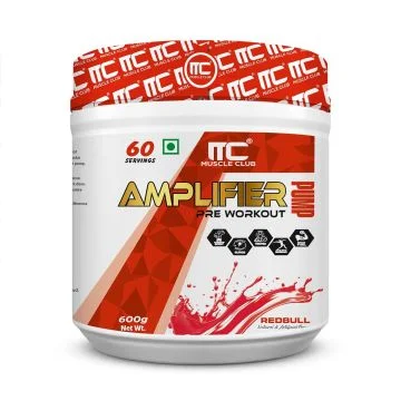 Muscle Club Amplifier Pre-workout (Redbull) - 60 Servings