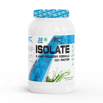 Muscle Club Isolate 100% Protein (Pista Kulfi) - 1kg