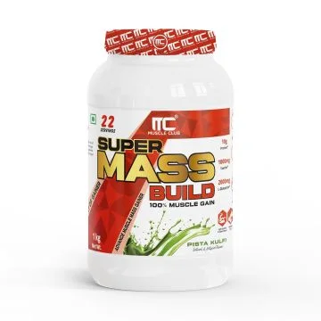 Muscle Club Super Mass Build (Pista Kulfi) - 1kg