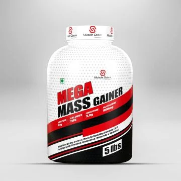 Muscle Gears Mega Mass Gainer (Chocolate) - 2.27kg