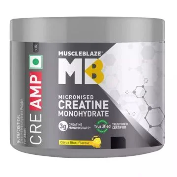 MuscleBlaze Creatine Monohydrate Creamp (Citrus Blast) - 100g