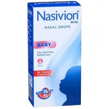 Nasivion Mini 0.01% Nasal Drops - 10ml