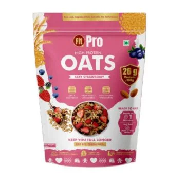 Fit Pro High Protein Oats (Sexy Strawberry) - 800g