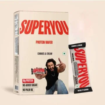 Superyou Protein Wafer (Cookies & Cream) - 10g