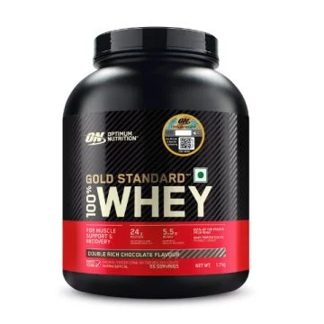Optimum Nutrition Gold Standard 100% Whey (Double Rich Chocolate) - 1.7kg