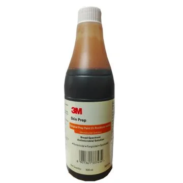 3M Skin Prepping Antiseptic Solution (Povidone Iodine IP 5% W/V) - 500ml