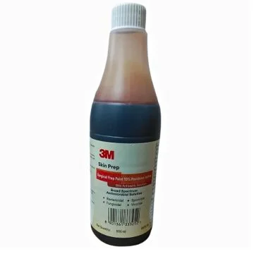 3M Avagard Povidone Iodine IP 10% W/V Skin Prep Solution - 500ml