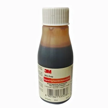 3M Avagard Povidone Iodine IP 10% W/V Skin Prep Solution - 100ml