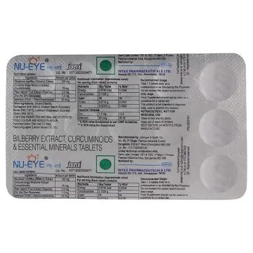 Nu Eye Tablet - Strip of 15