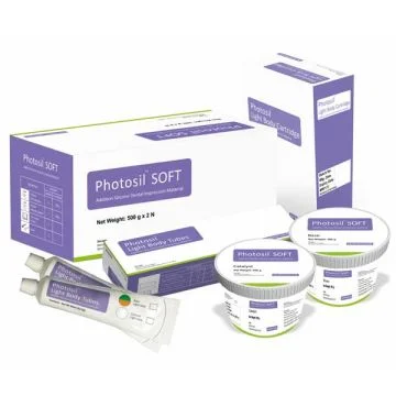 DPI Photosil Soft Putty (Addition Silicone Dental Impression Material) - 2 x 500g