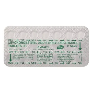 Ovral L Tablet - Strip of 21