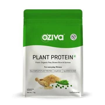 Oziva Plant Protein (Unflavored) - 1kg