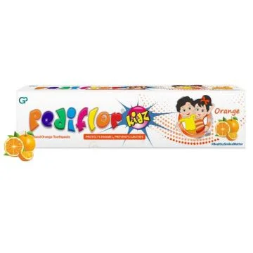 Pediflor Kidz Natural Orange Toothpaste - 70 g