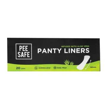 Pee Safe Aloe Vera Panty Liners – Pack of 20