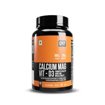 QNT Calcium Mag Vit D3 Tablets - Bottle of 60