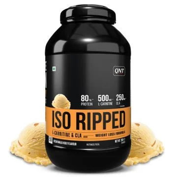 QNT ISO Ripped Whey Isolate Protein (Kesar Malai Kulfi) - 2kg