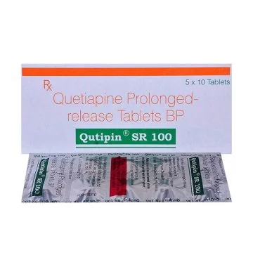 Qutipin SR 100 mg Tablet - Strip of 10