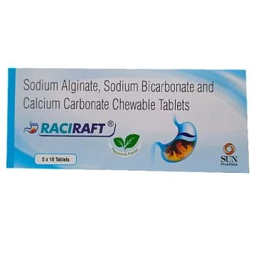 Raciraft Chewable Peppermint Flavour Tablet - Strip of 10