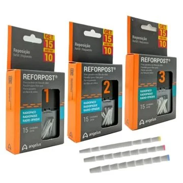 Angelus Reforpost Parallel Glass Fiber Post - 15's Pack