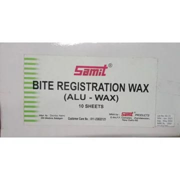 Samit Bit Registration Alu-Wax sheets