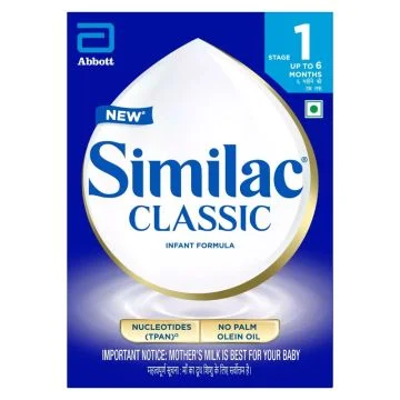 Similac Classic Stage 1 Infant Formula (Up to 6 Months) - 400 g