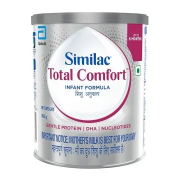 Similac Total Comfort Infant (Up to 6 Months) Formula Powder (Tin) - 350g