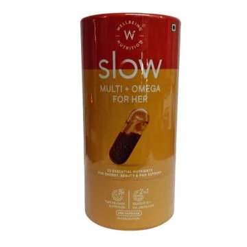 Wellbeing Nutrition Slow Multi + Omega for Her - Bottle of 60