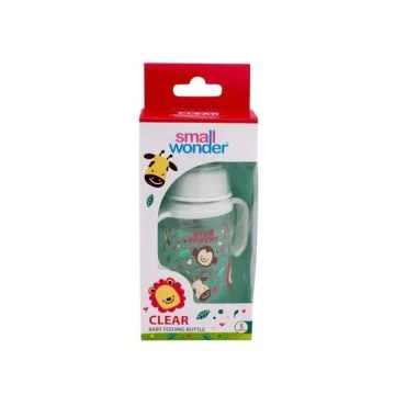 Small Wonder Clear Feeding Bottle - 125 ml