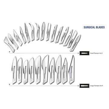 Ribbel Carbon Steel Sterile Surgical Blade (15C) -100's Box