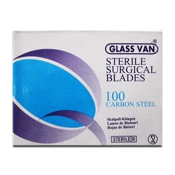 Glassvan surgical Blade (Size-20)- Box of 100
