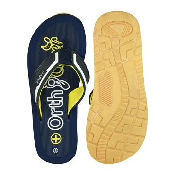 Ortho Cheer (AO2011) Men's Orthopedic & Diabetic Friendly Soft, Lightweight & Super Comfort Slippers for Daily Use (Pair)