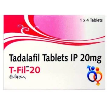 T-Fil 20 mg Tablet - Strip of 4