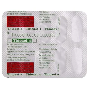 Thioact 4mg Capsule - Strip of 10