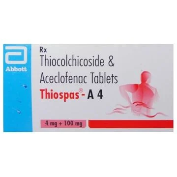 Thiospas A 4 Tablet - Strip of 15