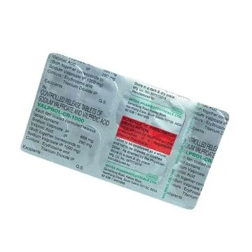 Valprol CR 1000 mg Tablet - Strip of 10
