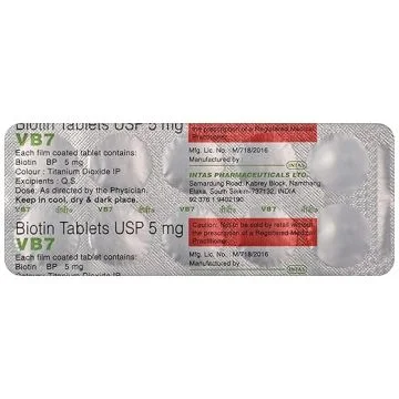 VB7 Hair Tablet - Strip of 10